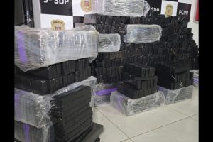 Polícia apreende mais de 600 quilos de maconha em chácara de Maringá; dois foragidos são presos